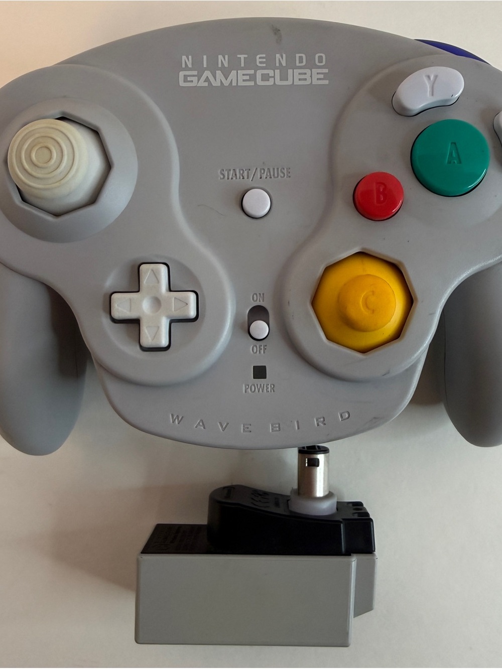 Nintendo WaveBird Wireless GameCube Controller - Gray